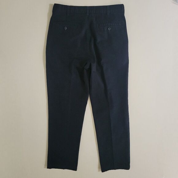 George Men’s Black Wrinkle Resistant Pleated Pants - Picture 16 of 16